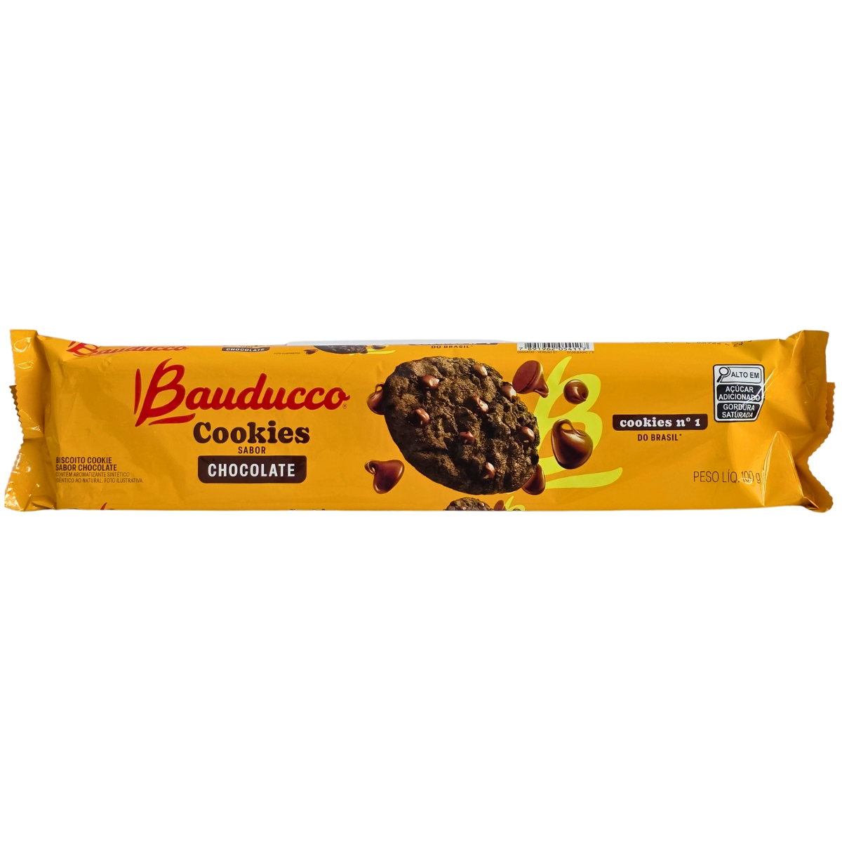 Biscoito Cookies Chocolate Bauducco 100g