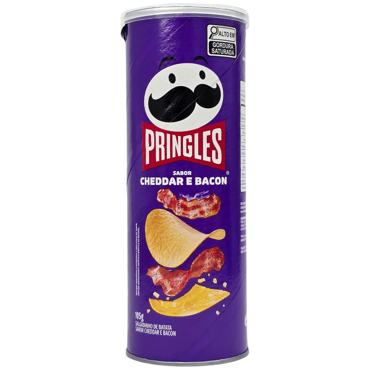 Batata Cheddar e Bacon Pringles 105g
