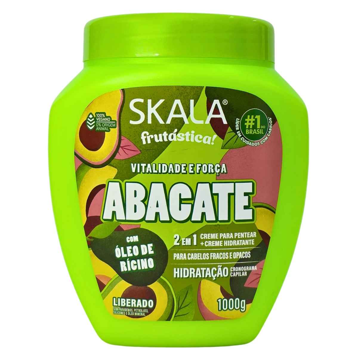 Tratamento Capilar 2 em 1 Hidratação Abacate Skala 1kg