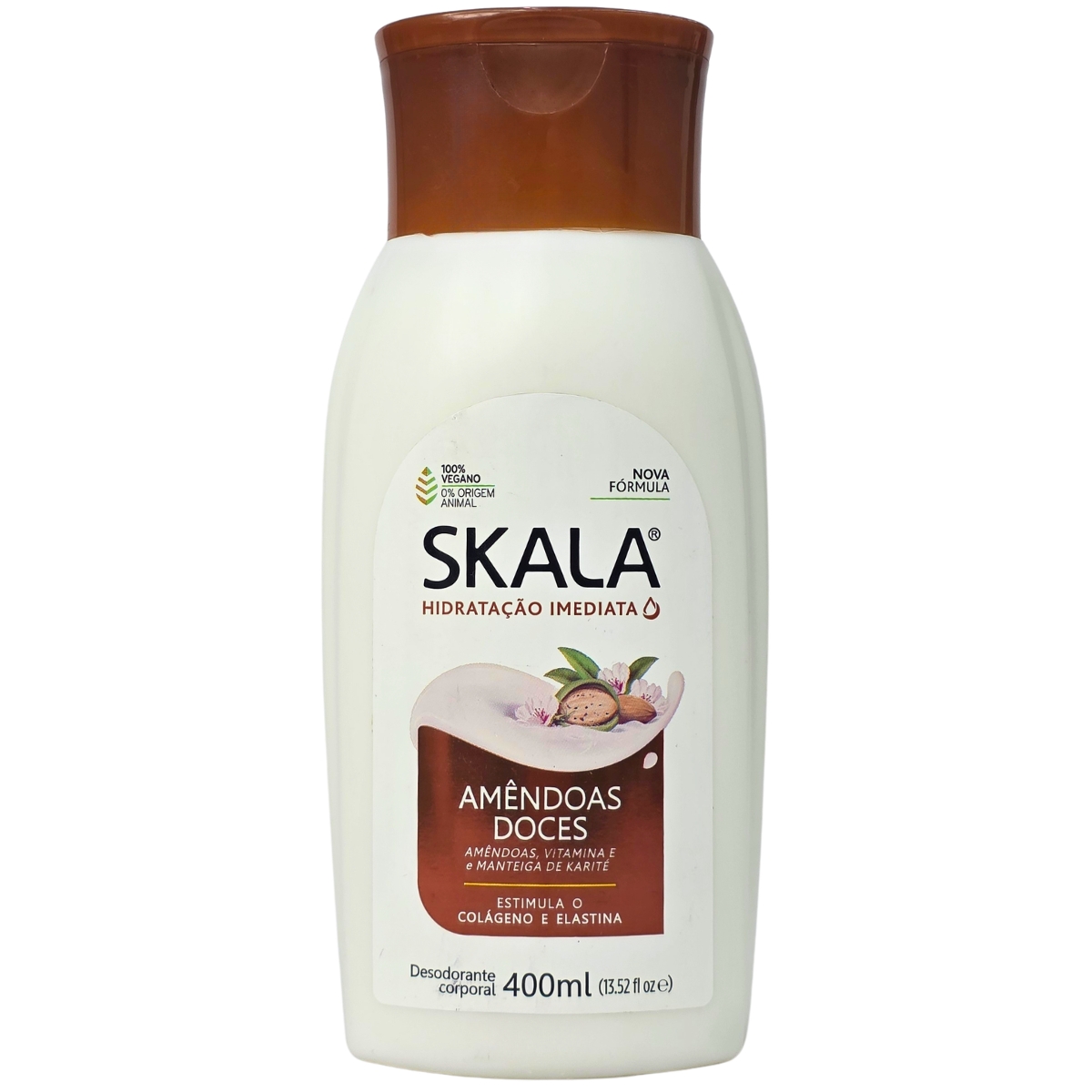 Loção Hidratante Corporal Amêndoas Doces Skala 400ml