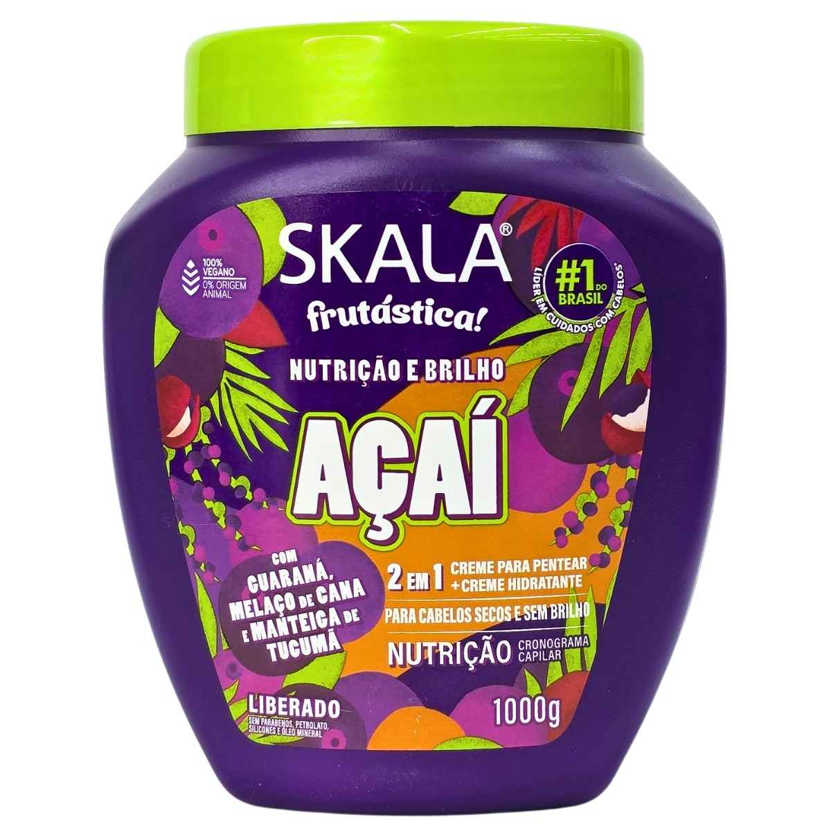 Tratamento Capilar 2 em 1 Nutrição Açaí Skala 1kg