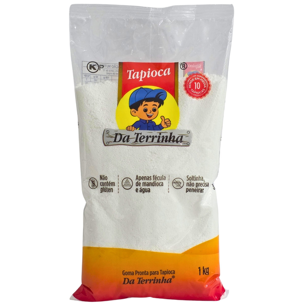 Goma Pronta para Tapioca Da Terrinha 1kg